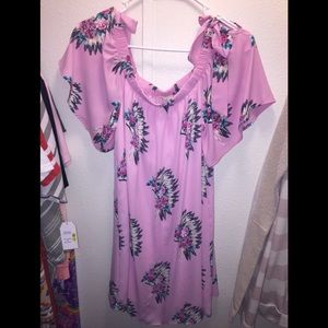 Cavenders off the shoulder dress